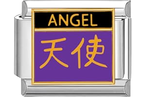 Quiges Fashion Jewels Italian Charms ange 9mm