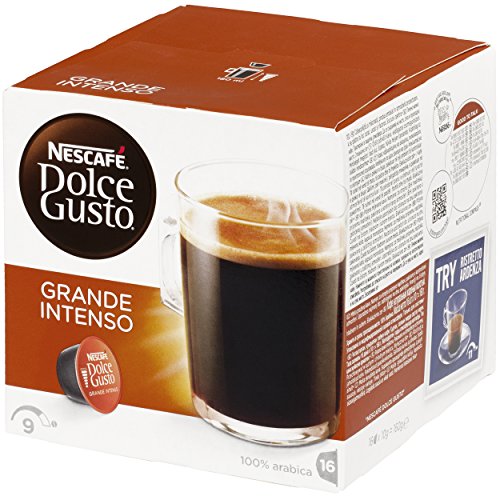 Nescafé Dolce Grande Intenso, Pack of 3 (Total 48 servings, 48 servings)