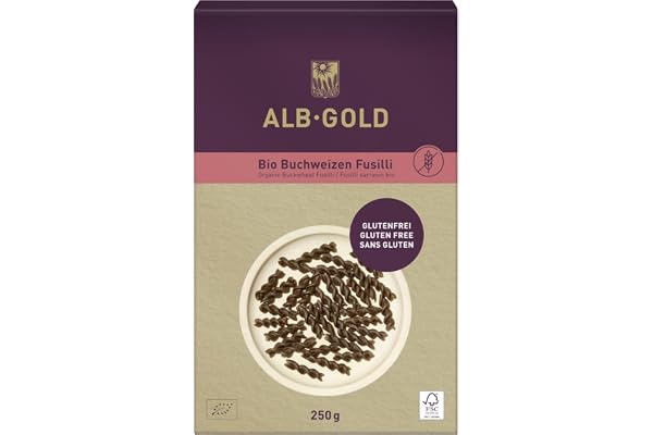Pasta (bovete), twist, glutenfri, bio 250 g - ALB GOLD (ALB NATUR)