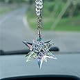 FJKWLC Car Pendant Crystal Meteor Decoration Hanging Ornament Charms Automobiles Interior Rearview Mirror Suspension Trim Accessories