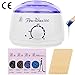 Produktbild Pro Wax 100,LUOLLOVE Wachswärmer Brazilian Waxing Set,400 ml Elektrischer Wax Warmer Waxing Kit mit 4 Packs 100g Hot Wax und 10 Pcs Holzspatel,zu Hause Komplett Wachs Haarentfernung Set