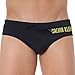 Produktbild CALVIN KLEIN HERREN BADEANZUG BRIEF KM0KM00142 s schwarz