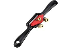 RAGUSO 9 "/ 215 mm Cepilladora de Bordes de Mano Ajustable Spoke Shave Herramienta de Mano para carpintería Manual cepillar Recortar Herramientas de desbarbado de Madera