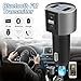 Produktbild Bluetooth FM Transmitter, Auto Radio Bluetooth Adapter Freisprecheinrichtung mit Mikrofon, Dual USB Ladegerät 5V/2.4A