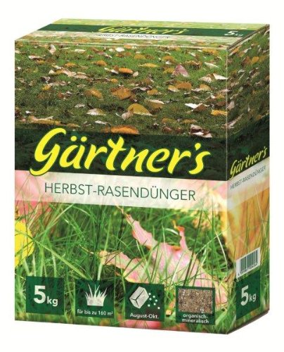 Preisvergleich Produktbild Gärtner's Herbstrasendünger 5 kg