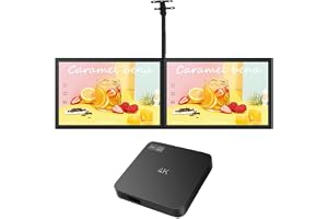 Lunzn Digital Signage Media Player Box kostnadsfritt Cloud CMS-system förvandla din TV till reklamskärm… (YM05/1+8G)