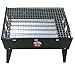 Produktbild Im Freien Kaltgewalzte Tragbaren Handheld Faltreifen Stahl Holzkohlegrill BBQ Grill Grube BBQ Grill