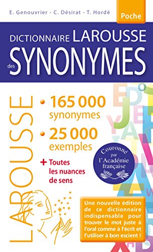 Télécharger Dictionnaire des synonymes Poche Gratuit