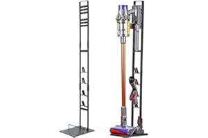 BRIGHTSHOW Dyson Support en métal stable pour aspirateur à main Dyson V15 V11 V10 V8 V7 V6 (gris)