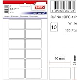 Tanex Ofc-117 Ofis Etiketi Beyaz 1171010