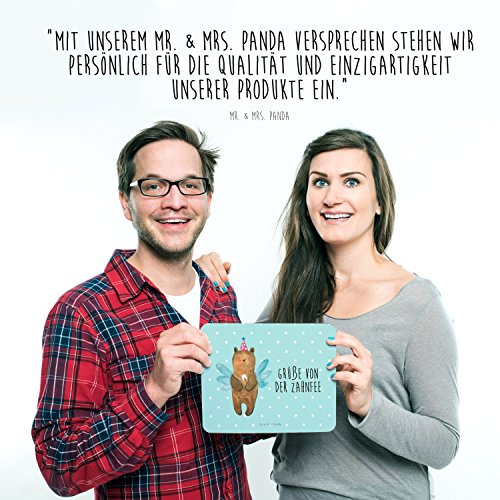Mr. & Mrs. Panda Mauspad Druck Zahnfee Bär – 100% handmade & handbedruckt – Zahnfee, Fee, Milchzahn, Erster Zahn Mouse Pad, Mousepad, Computer, PC, Männer, Mauspad, Maus, Geschenk, Druck, Schenken, Motiv, Arbeitszimmer, Arbeit, Büro Zahnfee, Fee, Milchzahn, Erster Zahn - 5