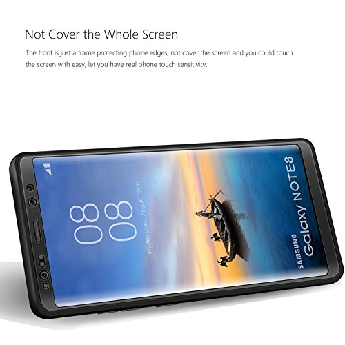 Funda Samsung Galaxy Note 8 Negro ivencase Carcasa TPU No Screen Protector Flexible Silicona Premium Back Bumper Trasero Suave Skin 360 Protective Case Cover para Samsung Galaxy Note 8 - Black Funda Samsung Galaxy Note 8 Negro ivencase Carcasa TPU No Screen Protector Flexible Silicona Premium Back Bumper Trasero Suave Skin 360 Protective Case Cover para Samsung Galaxy Note 8 - Black