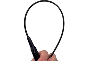 PLOUGHNAVI Antenne de réception Flexible pour GPS Garmin Alpha 300 300i 100 200 200i Astro 220 320 430, Câble antenne Adaptateur Long (Noir)