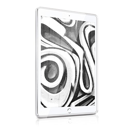 kwmobile Hülle für Apple iPad Pro 9,7″ – Case Handy Schutzhülle TPU Silikon für Tablet – Backcover Cover klar Schwarz Transparent - 2