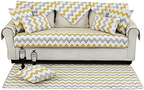 Creativo GeometrĂa Alta calidad Decorativo Funda de sofá Moderno Resistente Sofá Funda que se puede quitar Asiento Sofá Cubrir Sala , 110*160cm