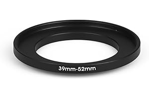 FITTINGS4YOU 39 mm – 52 mm Filtro Adaptador de Step Up Adaptador Filtro Adaptador Step Up 39 – 52