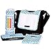 The Plush Pad Portable Changing Mat with Memory Foam - Bubbles in Water