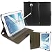 Produktbild Samsung Galaxy Note 8.0 (8 Zoll) ‘Frameless’ Tasche Case Hülle von LuvTab® Mit Aufsteller Funktion, Sleep Sensor (Schwarz)