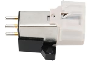 LAZMIN112 Wkładka do Gramofonu Retro AT 3600L, Delikatny Dźwięk, Kompaktowa i Przenośna, Trwała Konstrukcja, Dokładniejsza Wkładka Magnetyczna, Pełna i Elastyczna Niska częstotliwość,