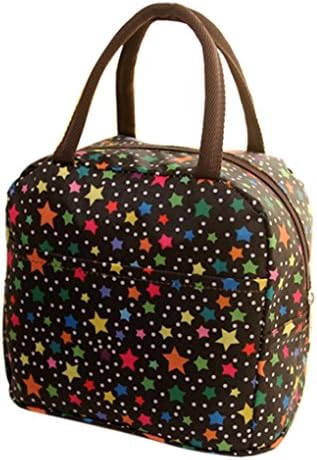 Outdoor Picnic Bag,Clearance Internet Outdoor Storage Bag Thermal Insulated Tote Picnic Lunch Cool Bag Cooler Box Handbag Pouch (12.6*8.69*3.95inch, Black)
