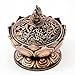 Produktbild Praktische Brenner Räucherstäbchenhalter tibetisch Buddhismus Lotusblüte Effekt Bronze