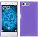 Produktbild PhoneNatic Case für Sony Xperia X Compact Hülle Silikon lila S-Style + 2 Schutzfolien