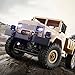 Produktbild Fulltime® WPLB-14 4WD RC Militär LKW Legierung Chassic Rahmen 2.4G Wireless 1/16 Tough Truck mit 3kg Tragfähigkeit, 4 unabhängige Aufhängung mit 3 Differentialsystem, 34 x 14 x 15cm, 1200g (Wüstengelb)