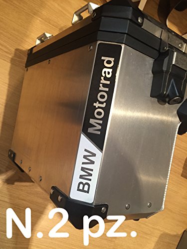 No. 2 uds. REFLECTANTE MOTORRAD R1200 R1250 PEGATINAS ADHESIVO NEGRO/BLANCO