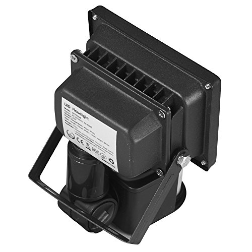 Kaltweiß/Warmweiß 20W LED Fluter SMD 18LEDs Lampe + Bewegungsmelder Wandstrahler Spots 1700-1800 lm Alu. Gehäuse Strahler Scheinwerfer LED Flutlicht Außenstrahler wasserdicht IP65 (warmweiß) - 6