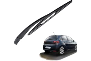 EFFITNEE FanPaYY Braccio tergicristallo posteriore e kit spazzole Compatibile con C3 2002-2017 307 SW 2002-2017 6429T8