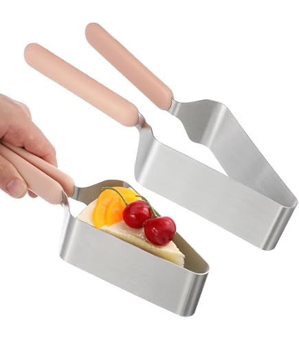 Weenwill Palette per Torta,3 PCS Paletta Torta,Coltello da Pasticceria in Acciaio Inox,Tagliapasta Seghettato e Paletta per Tortas per Matrimonio,Festa e Cucina,Pizza,Taglio della Frutta