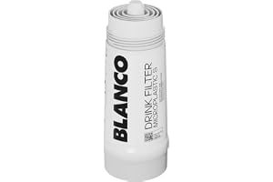 BLANCO Drink Filter Microplastic S, mindre mikroplastik. Mer smak, lämplig för: drink.soda, filterpatron, optimerar dricksvat