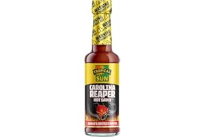 Tropical Sun Carolina Reaper Sauce | Worlds Hottest Chilli | 148ml (Pack of 1)