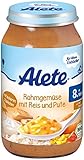 Alete Rahmgemüse mit Reis und Pute