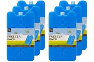 ZANGCO Reusable Ice Pack Freezer Blocks - Long-Lasting Cold Gel Packs, Compact, Non-Toxic, and BPA-Free, Ideal for Camping, Picnics, and Outdoor Activities