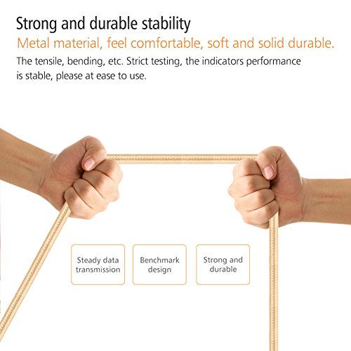 Gyges AWTY3456S USB-Kabel, 1M, goldfarben, Stück: 1 - 4