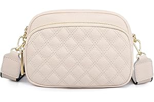 TIAASTAP Damska torba na ramię z prawdziwej skóry, damska torebka na telefon komórkowy do zawieszenia, mała nowoczesna torba z szerokim paskiem na ramię i 3 przegródkami