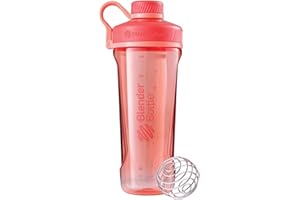 BLENDERBOTTLE Blender Bottle Radian Tritan - Shaker per proteine, bottiglia d’acqua, per prodotti dimagranti, con pallina BlenderBall, 940 ml