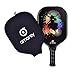 Price comparison product image Niupipo Pickleball Paddle - Graphite Pickleball Racket Honeycomb Composite Core Pickleball Paddle Set Ultra Cushion Grip Low Profile Edge Bundle Graphite Pickleball Paddles Racquet