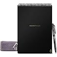 Rocketbook Flip - with 1 Pilot Frixion Pen & Microfiber Cloth Included Green Cover, Letter Size (21.6 cm x 27.9 cm) (FLP-L-K-CKG)