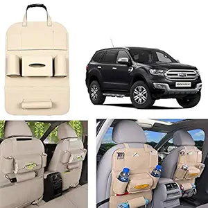 Oshotto Car Backseat Storage Organizer Phone Holder,Multi-Pocket for Bottles, Tissue