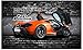 Price comparison product image Apoart 3D Wallpaper 3D Industrial Wind Sports Car Speed and Passion Car Broken Wall Background Wall 350Cmx245Cm
