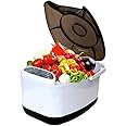 Dbtxwd 4.5L Fruit and Vegetable Washer System, Home Use Ultrasonic Ozone Vegetable Fruit Sterilizer Cleaner Washer Health