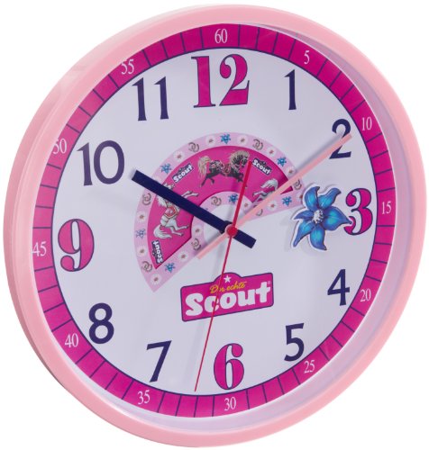 Preisvergleich Produktbild Scout Kinder-Wanduhr Analog Quarz 280003001