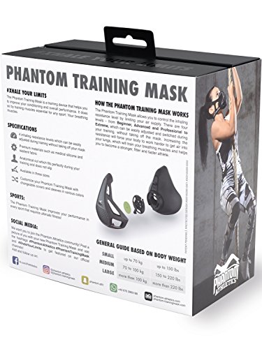 Phantom Athletics Erwachsene Training Mask Trainingsmaske - 4