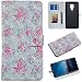Produktbild Handyhülle Huawei Mate 20 X Klappbar, Mate20 X Tasche Mädchen Lederhülle Ledertasche Klapphülle Brieftasche Hülle Flip Case Bookcover Stoßfest Handytasche Schutz Etui Handycase für Huawei Mate 20 X
