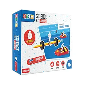 Funskool-Science Kit Junior,Educational,DIY Activity ,STEM,for 9 Year Old Kids and Above,Toy