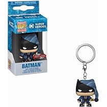 Funko Pop! Schlüsselanhänger DC Comics – The Joker Holiday Edition – Ca. 5 Cm – Offizielle Sammelfigur Aus Vinyl