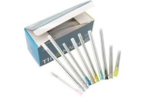 DEENORA Blunt Cannula Face And Body Blunt Tip Micro Cannula Needl For Fillers Injection 20pcs (25G 38MM)