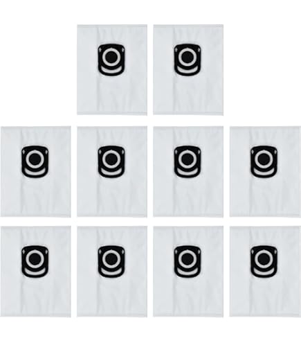 Sacs à Poussière De Rechange Pour Aspirateur X-Plorer Serie 75 S+ - Lot De 4 Ou 10 Pièces - Filtration Efficace En Tissu Non Tissé - Grande Capacité